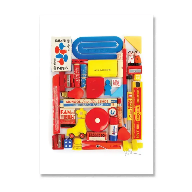 Lisa Congdon Lisa Congdon Postcard Object Arrangement No. 10