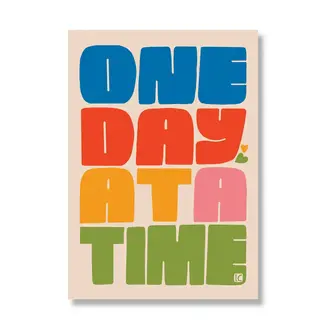 Lisa Congdon Lisa Congdon One Day At A Time XL Sticker