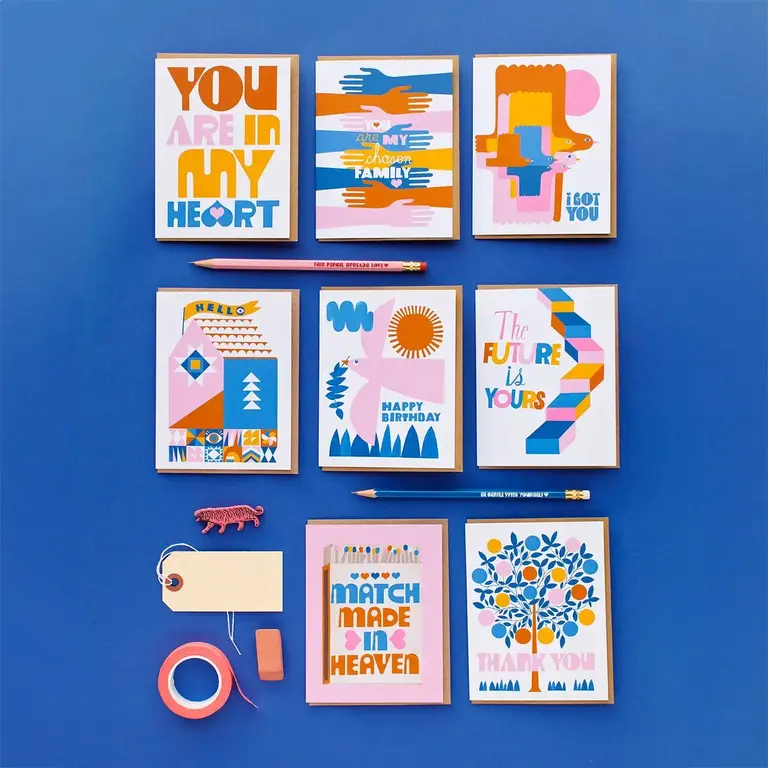 Lisa Congdon Lisa Congdon Chosen Family Card