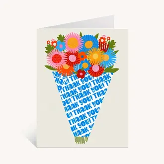Lisa Congdon Lisa Congdon Thank You Bouquet Card