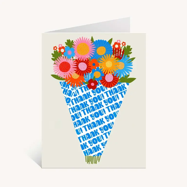 Lisa Congdon Lisa Congdon Thank You Bouquet Card