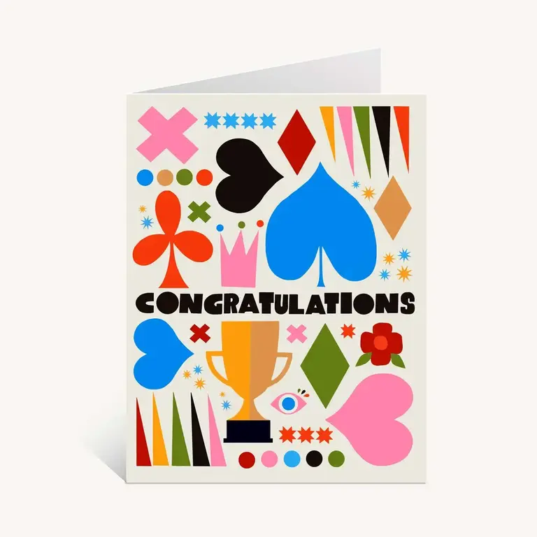 Lisa Congdon Lisa Congdon Congratulations Card