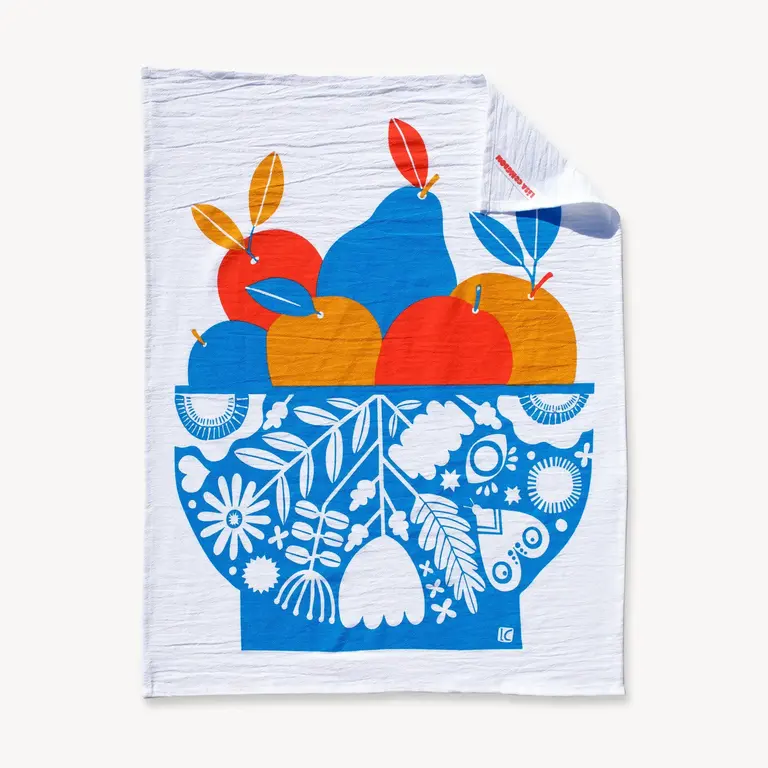 Lisa Congdon Lisa Congdon Fruit Bowl Kitchen Towel