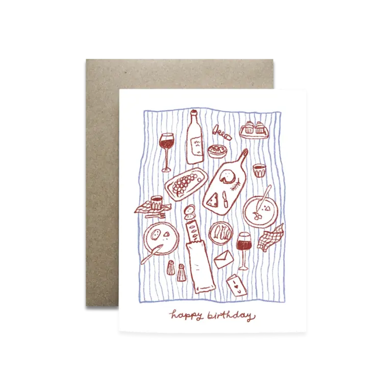 The Rural Kind The Rural Kind Charcuterie Birthday Card