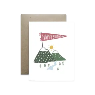 The Rural Kind The Rural Kind Mountains Birthday Card