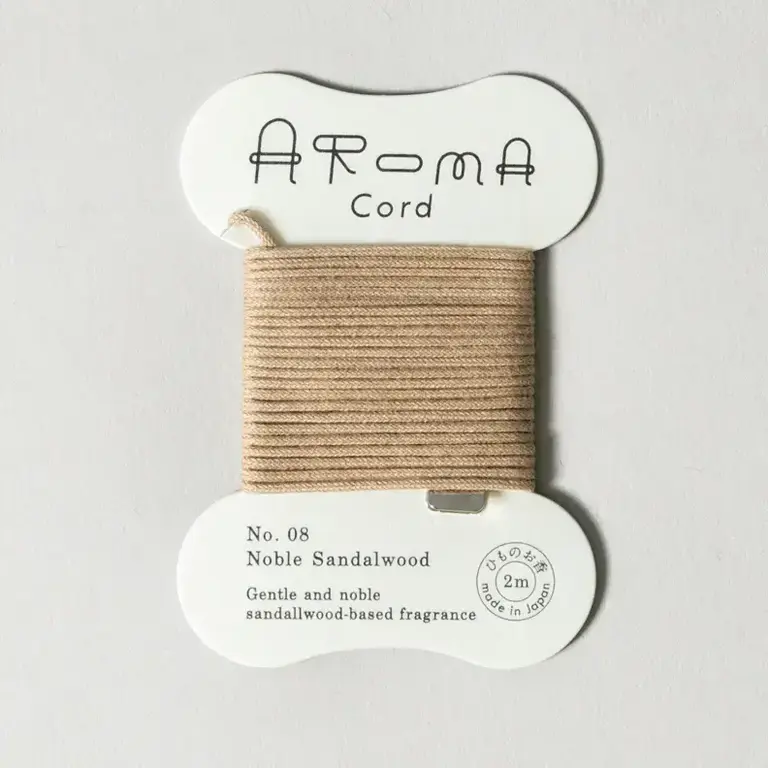 Mori Japanese Aroma Cord Incense No 08 Noble Sandalwood