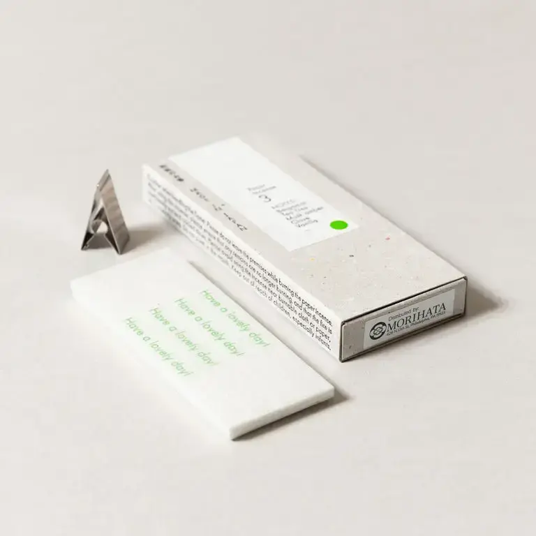 Mori Japanese Washi Paper Incense Strips #3 - Deep Citrus