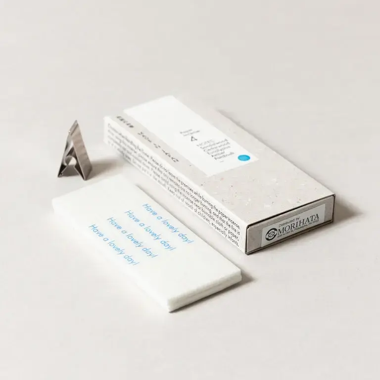 Mori Japanese Washi Paper Incense Strips #4 Mellow Grove