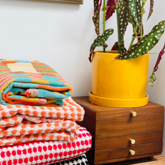 Yurtlus Organic Turkish Cotton Bath Towel - Red