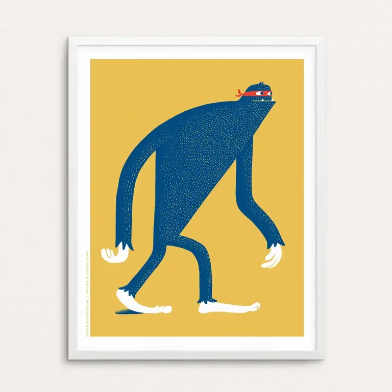Factory 43 Factory Sasquatch Incognito Art Print 11x14 (Unframed)
