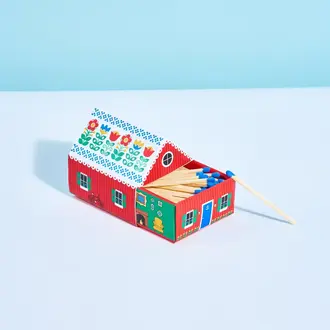Kala Style Kala Swedish Dream Tiny Matchbox Cottage Red