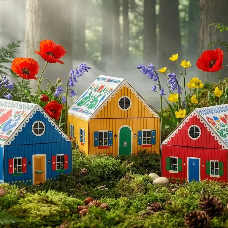 Kala Style Kala Swedish Dream Tiny Matchbox Cottage Red