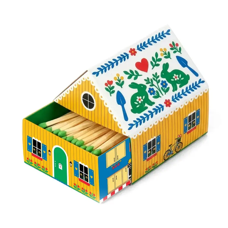 Kala Style Kala Swedish Dream Tiny Matchbox Cottage Yellow