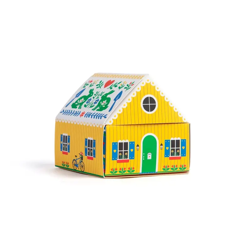 Kala Style Kala Swedish Dream Tiny Matchbox Cottage Yellow