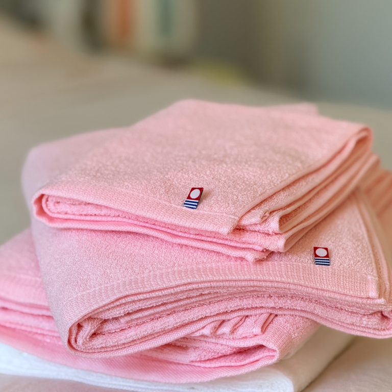 Nomu Nomu Japan Imabari Hand Towel 34x80cm Pink