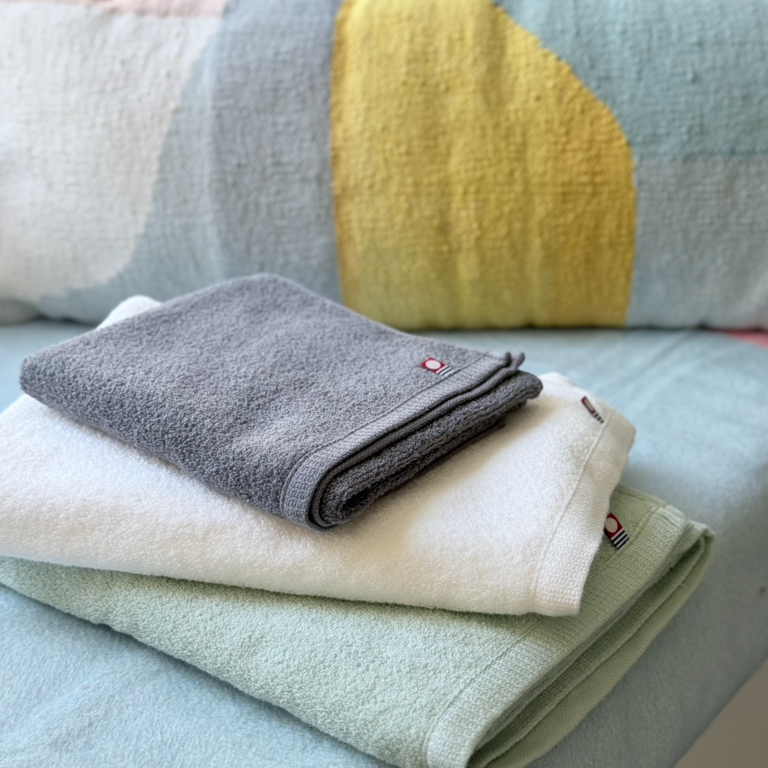 Nomu Nomu Japan Imabari Hand Towel 34x80cm Gray