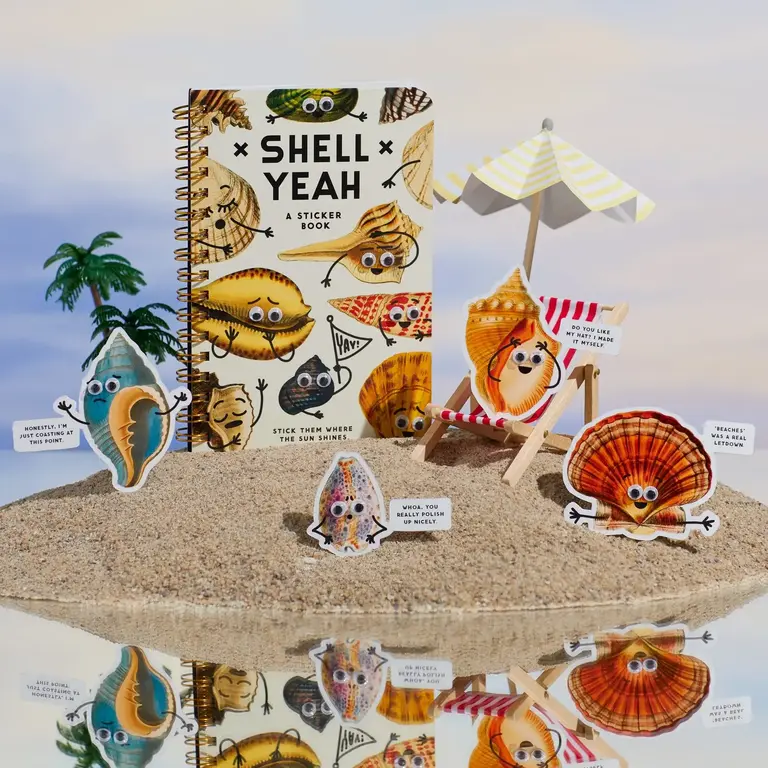 Raincoast Books Raincoast Shell Yeah Sticker Book
