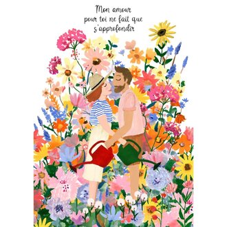 Paper E Clips PEC Mon Amour Card