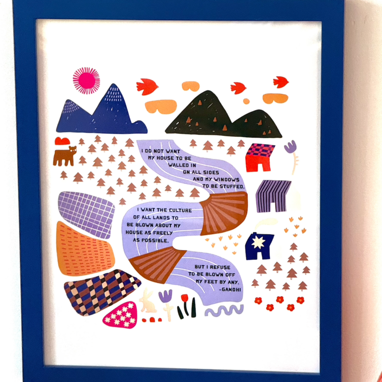 Plenty Good Plenty Good - Culture of All Lands Art Print 8x10 (unframed)