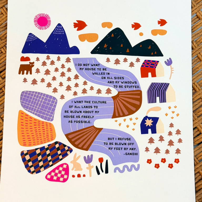 Plenty Good Plenty Good - Culture of All Lands Art Print 8x10 (unframed)