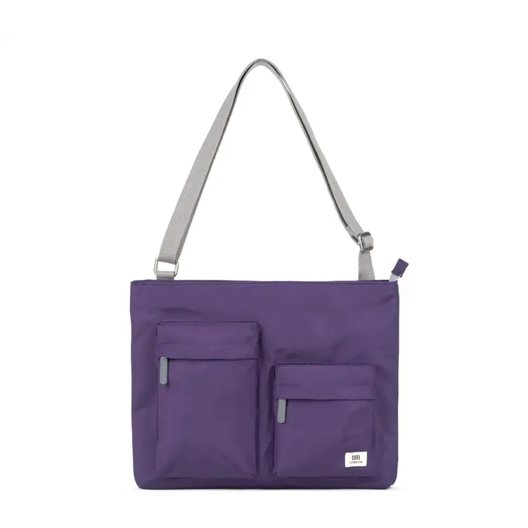Ori London Ori London Moorgate Messenger Bag Majestic Purple