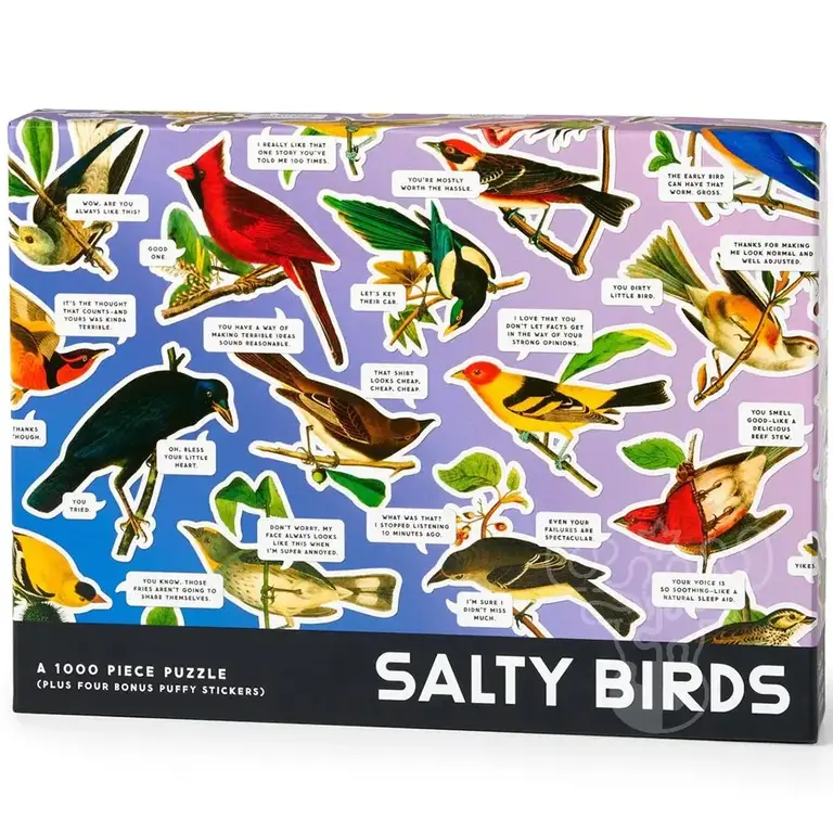 Raincoast Books Raincoast Salty Birds Puzzle 1000 pce