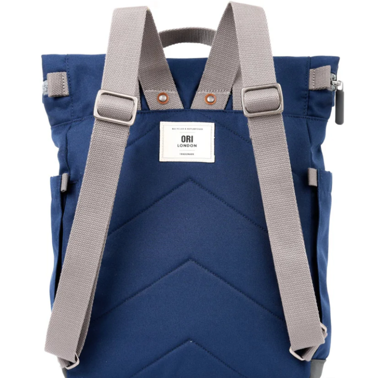Ori London Ori London Richmond Multipocket Backpack Crisp Blue