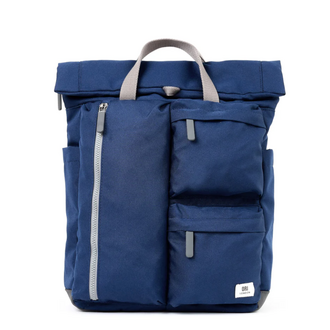 Ori London Ori London Richmond Multipocket Backpack Crisp Blue