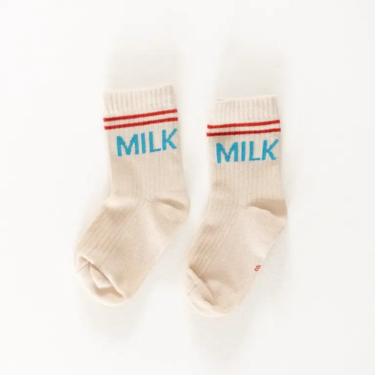 Pigeon Said Please Pigeon Said Please Fresh Milk Socks Kid (2-4)