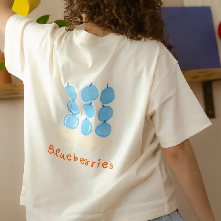 Pigeon Said Please Pigeon Said Please Adult Blueberries Tee