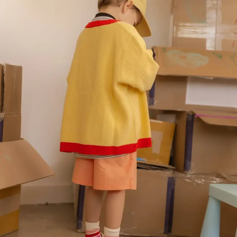 Pigeon Said Please Pigeon Said Please Cotton Knit Cardigan