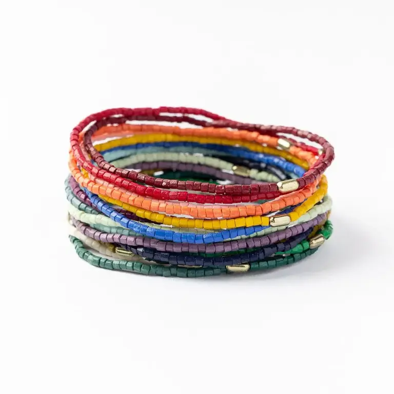 Ink + Alloy Ink + Alloy Chelsea Stretch Bracelets S/18 Multicolour