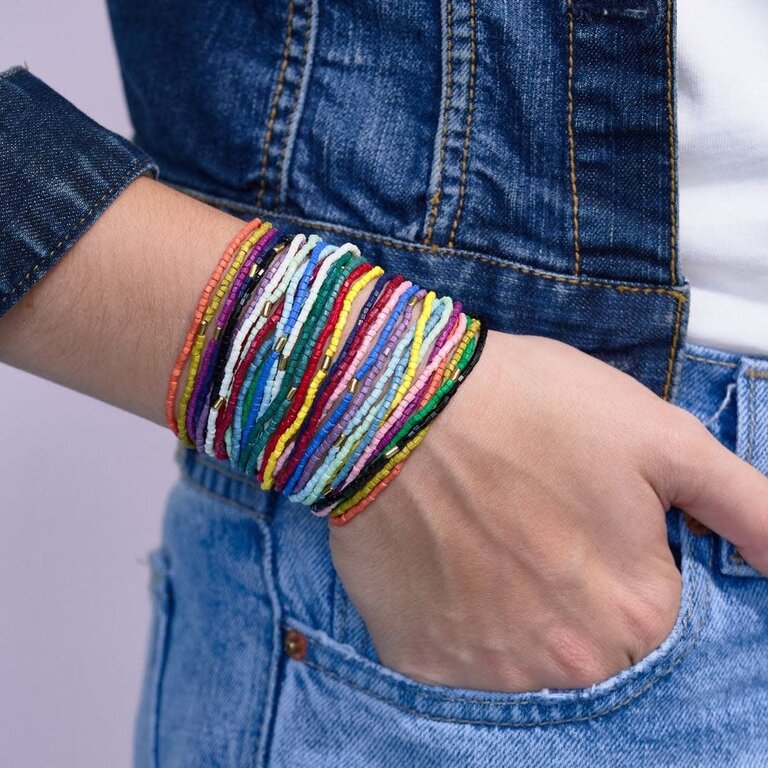 Ink + Alloy Ink + Alloy Chelsea Stretch Bracelets S/18 Multicolour