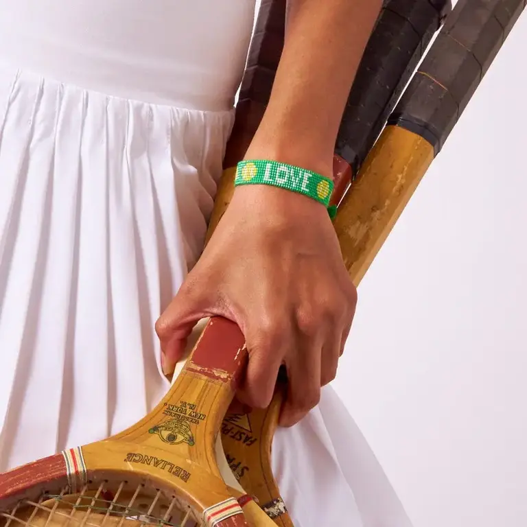 Ink + Alloy Ink + Alloy Gabby Tennis Beaded Bracelet