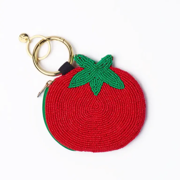 Ink + Alloy Ink + Alloy Mary Tomato Beaded Coin Purse