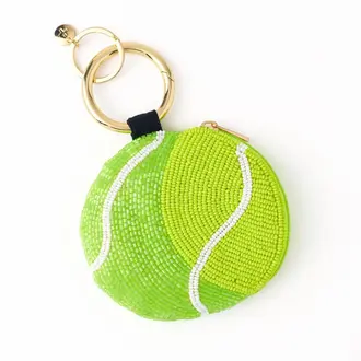 Ink + Alloy Ink + Alloy Mary Tennis Ball Beaded Coin Purse