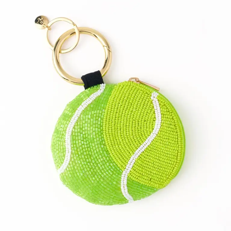 Ink + Alloy Ink + Alloy Mary Tennis Ball Beaded Coin Purse