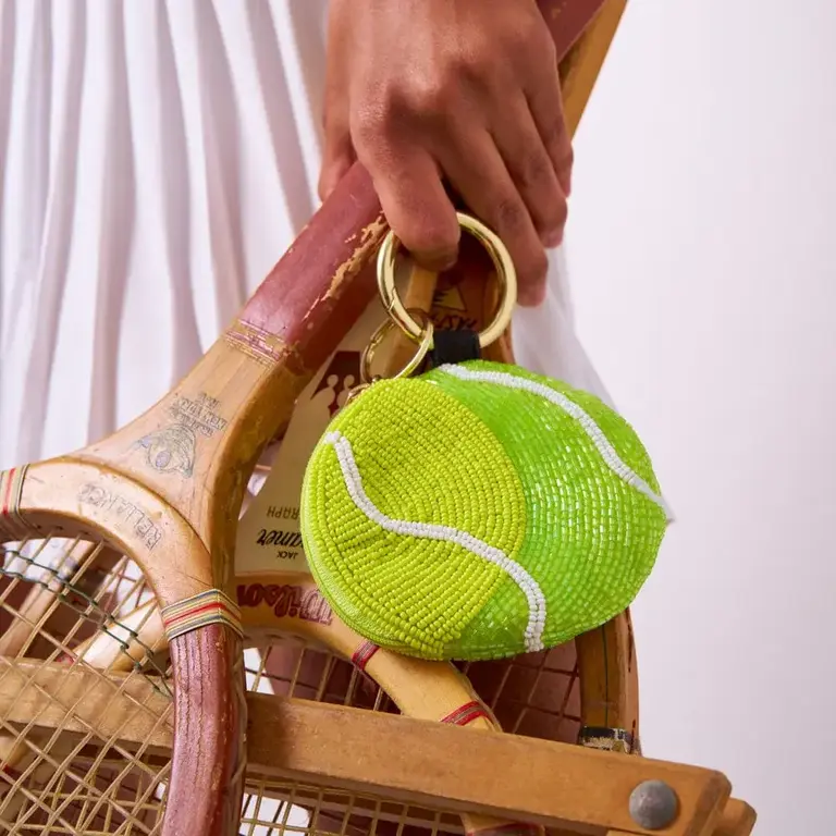 Ink + Alloy Ink + Alloy Mary Tennis Ball Beaded Coin Purse