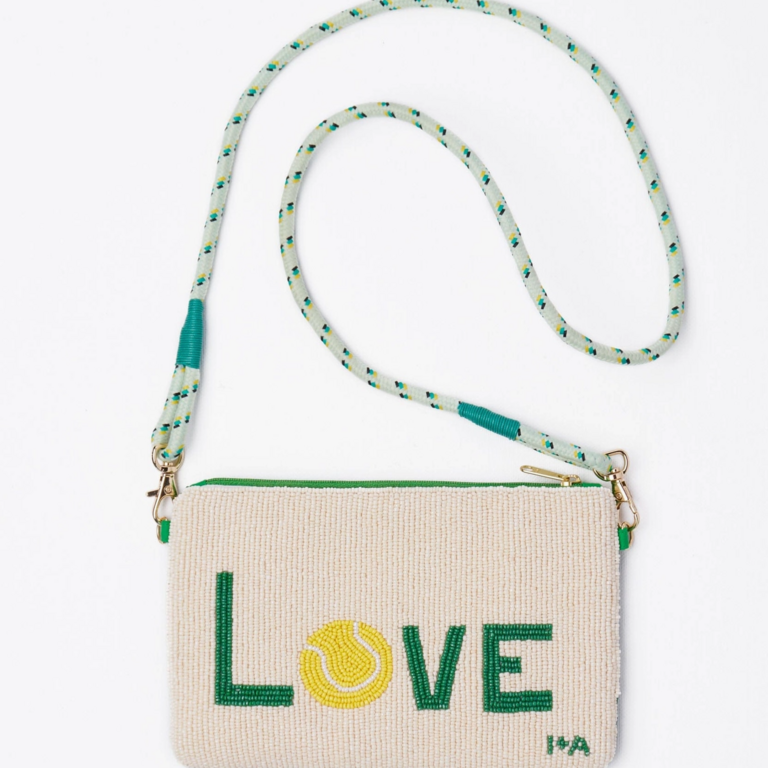 Ink + Alloy Ink + Alloy Leila Tennis Seed Bead Purse