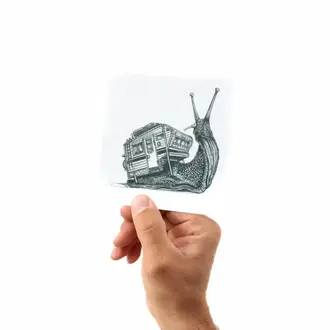 Slow Loris Slow Loris Snail Sticker Slow Loris Slow Loris Snail Sticker