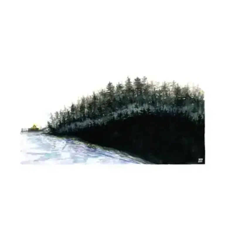 Slow Loris Slow Loris Fog Island Art Print 11 x 8.5" (Unframed)