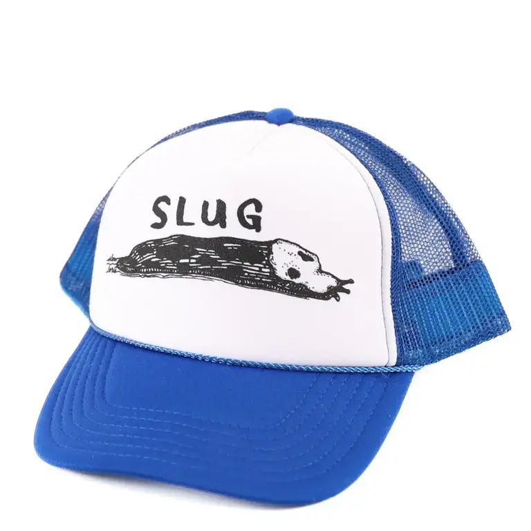 Slow Loris Slow Loris Slug Trucker Hat - Royal Blue