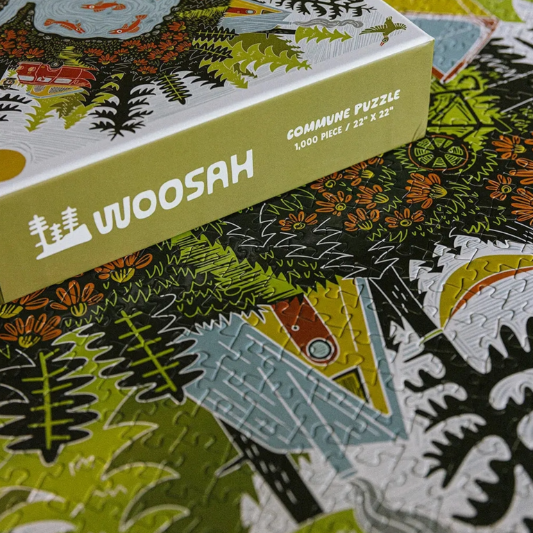 Woosah Woosah Commune Puzzle 1000pce