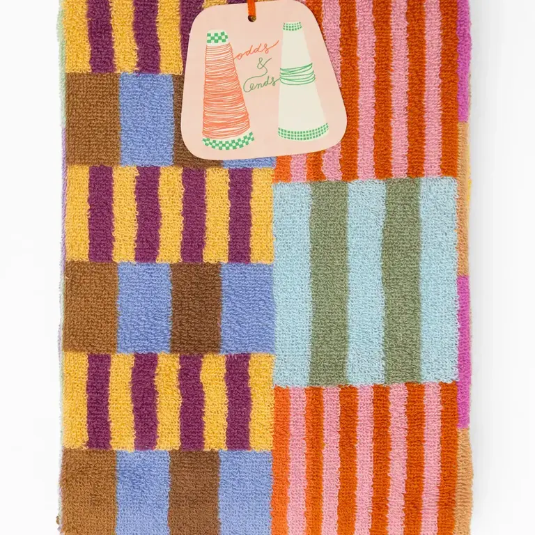 Foekje Fleur Foekje Fleur Bath Towel #123 Tulip Quilt (Medium)
