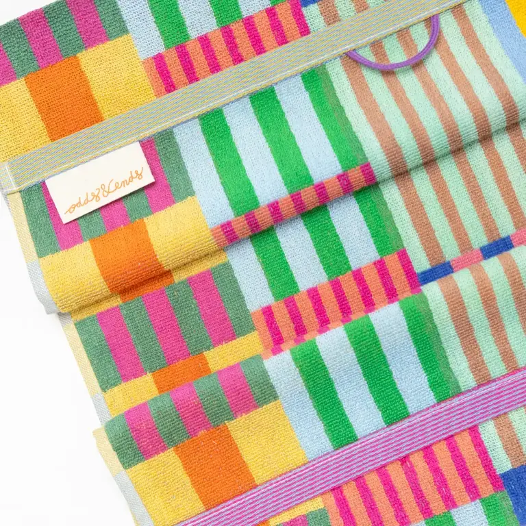 Foekje Fleur Foekje Fleur Bath Towel #122 Tulip Quilt (Small)