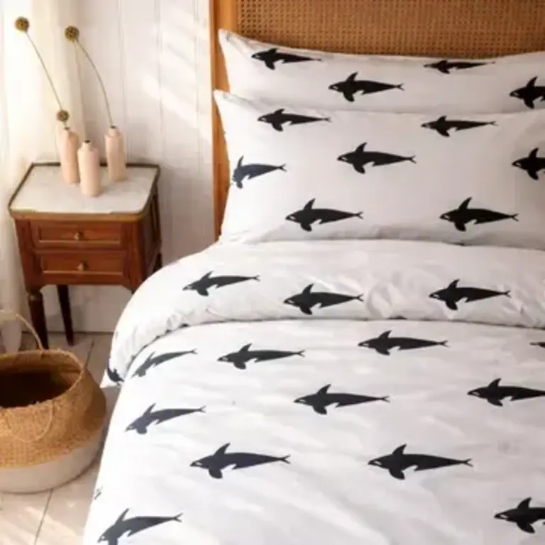 Anorak Anorak Organic Cotton Duvet Set Orca UK King (230x220cm)