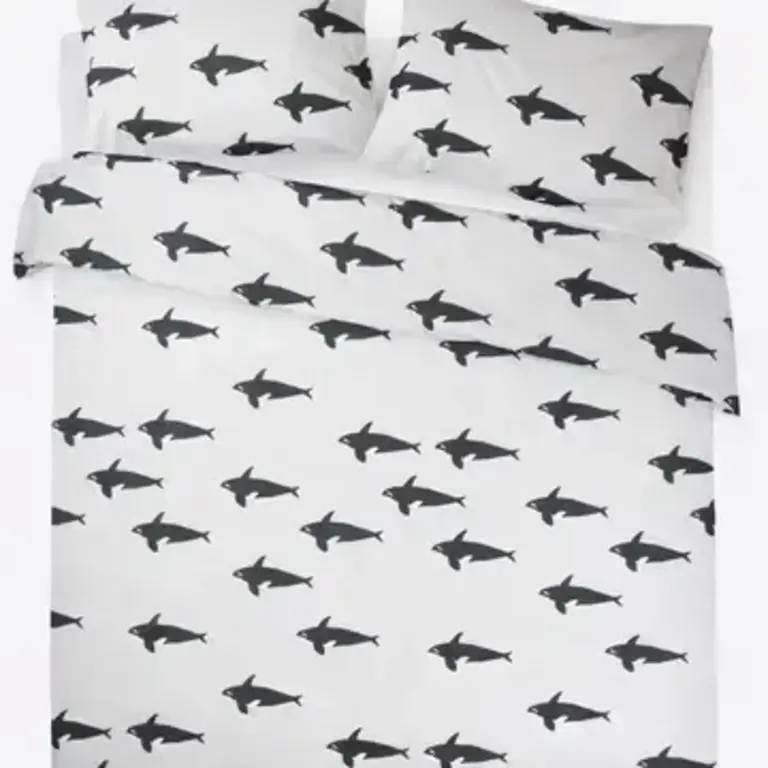Anorak Anorak Organic Cotton Duvet Set Orca UK King (230x220cm)