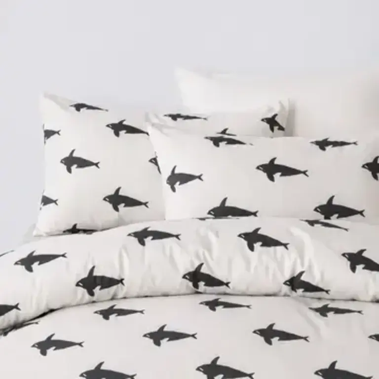 Anorak Anorak Organic Cotton Duvet Set Orca UK Double (200x200cm)