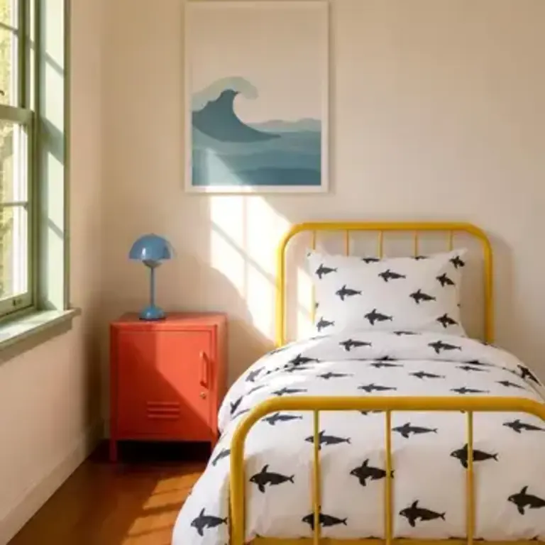 Anorak Anorak Organic Cotton Duvet Set Orca UK Single (200x135cm)