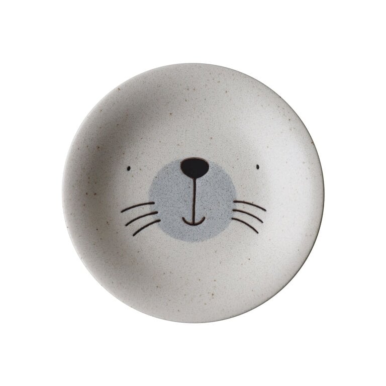 Fika Japan Fika Ceramic Sesame Seal Plate